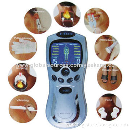 Three Channels Digital Therapy Machine with Cupping